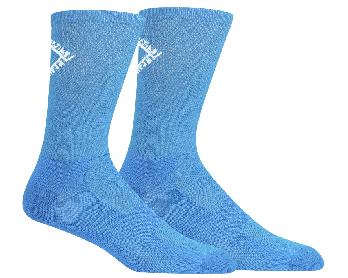 Giro Comp Racer High Rise Socks (Ano Blue Halcyon) (M)